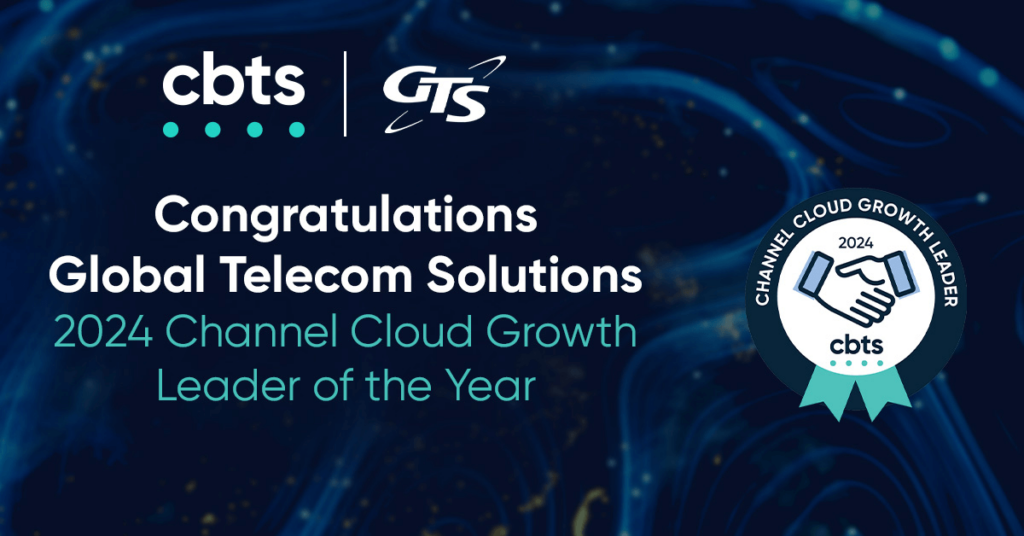 Congratulations Global Telecom Solutions 2024 Channel Cloud Growth Leader of the Year